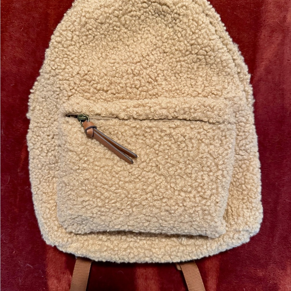 (BRAND NEW) Sonoma Tan Sherpa Backpack